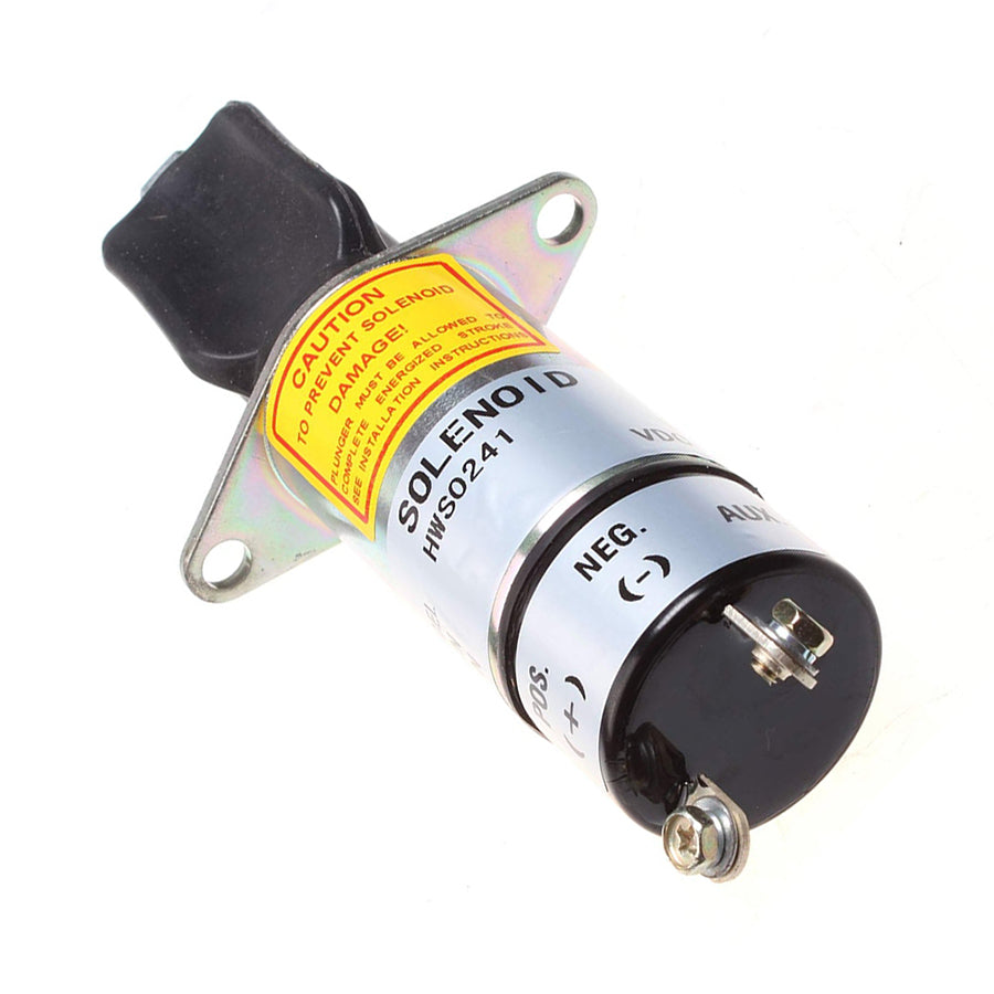1504-12A6U1B1S2 exhaust solenoid for Woodward Diesel Engine 307-2546 12V - image 2