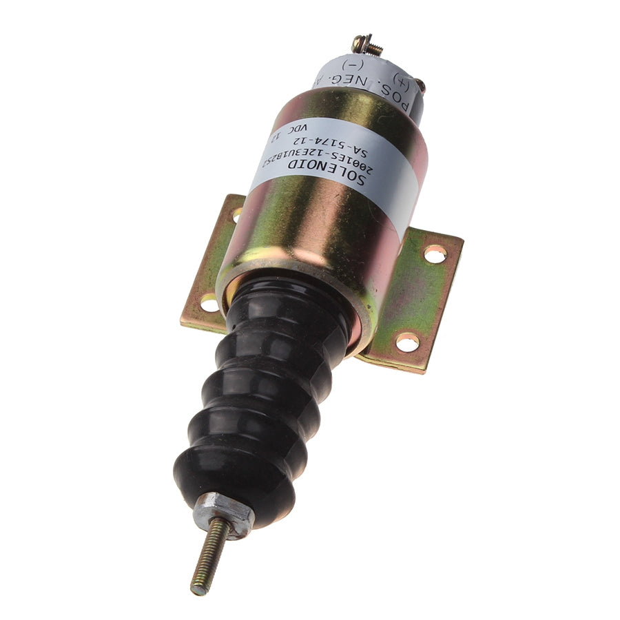 2001ES-12E3U1B2S2 fuel shutdown solenoid for Woodward 12V 3 Terminals