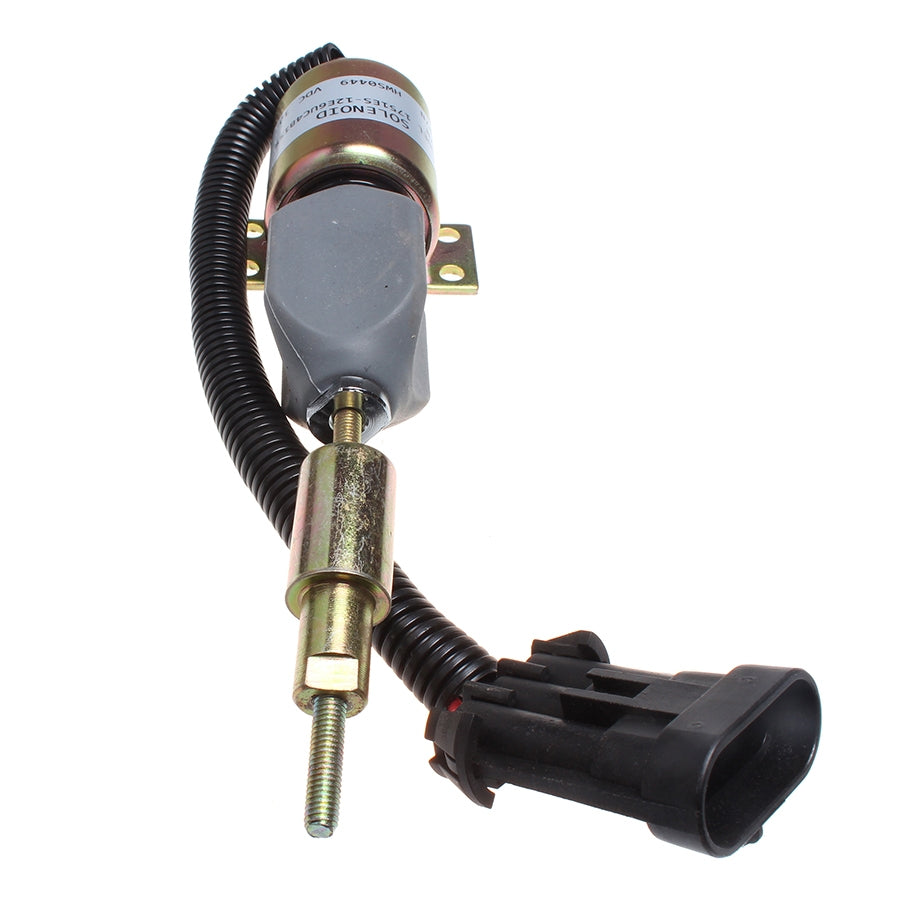 E9HN9N392AB shutdown solenoid for Ford 7.8L Truck 12V - image 3