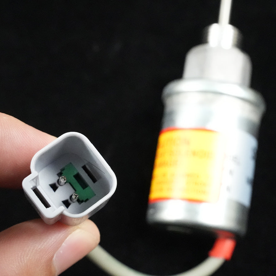 shutoff solenoid 324-4598 for Caterpillar CAT BB-621C CB-14 CB-22 CB-24 CB-32 CB-334E CB-335E