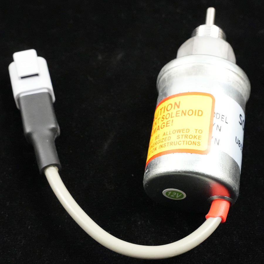 shutoff solenoid 324-4598 for Caterpillar CAT BB-621C CB-14 CB-22 CB-24 CB-32 CB-334E CB-335E - image 2