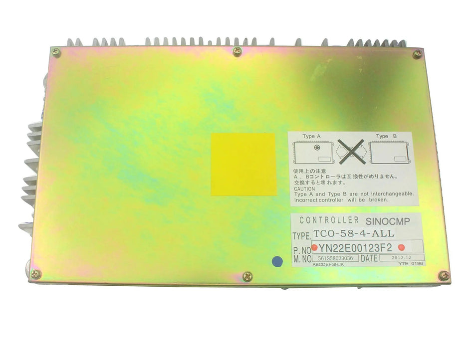 YN22E00123F1 Controller Control Unit Kobelco Excavator SK200-6E SK210-6E SK230-6E