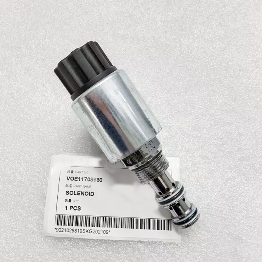 VOE11708660 solenoid valve for Volvo Excavator EC220D EC380D EC350E EC480D EC750D EC950E
