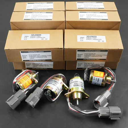 Topsealkit YM119233-77932 solenoid valve, for Komatsu Excavator PC20R-8 PC22MR-3 PC27R-8 PC35R-8 - image 5