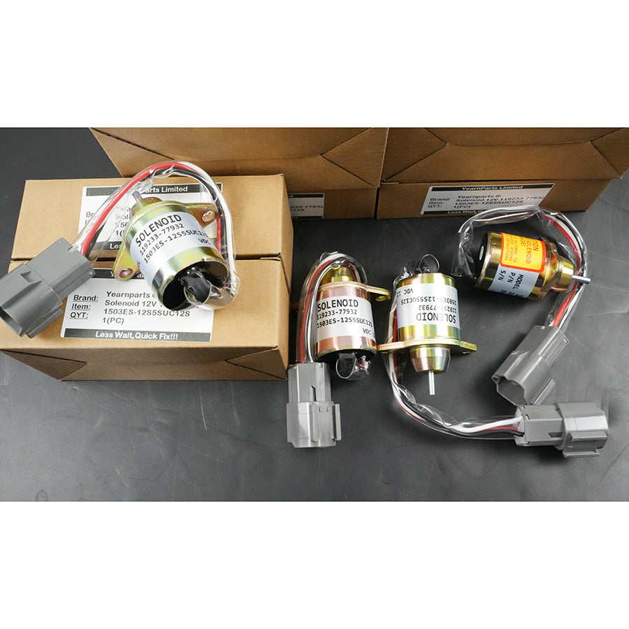 Topsealkit YM119233-77932 solenoid valve, for Komatsu Excavator PC45R-8 PC55MR-3 PC75R-2 PW75R-2 - image 6