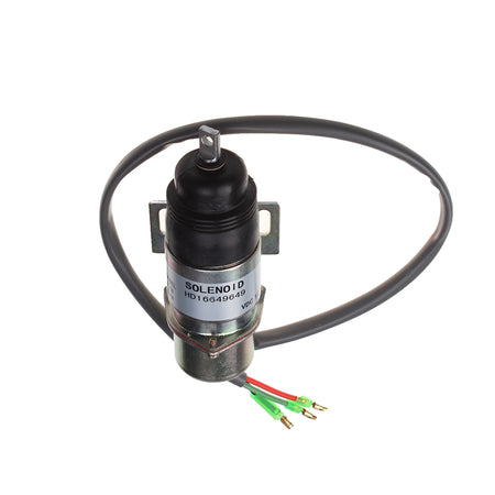 4314269 stop solenoid for Hitachi Excavator EX12 EX15 EX20UR-2 EX22 EX25 EX30 - image 2
