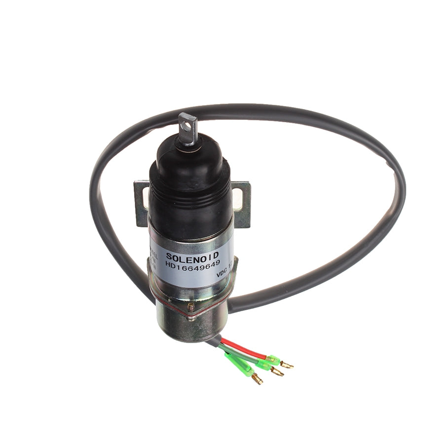 stop solenoid 4314269 for Hitachi Excavator EX30UR-2 EX35 EX40 EX40UR-2 EX45