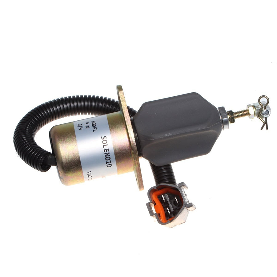 YM129953-77802 stop solenoid for Yanmar Vio55 Vio75 Engine 4TNV94 4TNE94L 4TNV98 - image 4