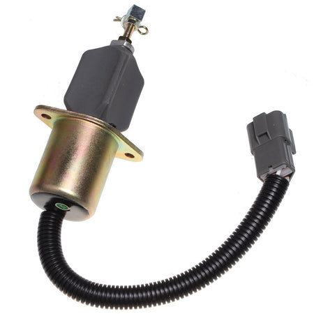 YM129953-77811 stop solenoid for Hyundai Wheel Loader HSL810 - image 2