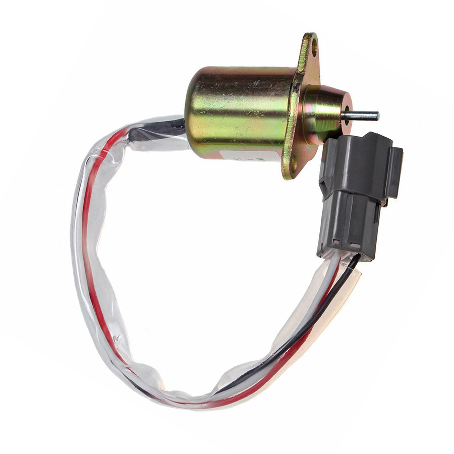 YNM119233-77932 stop solenoid for Hitachi ZX33U-3 ZX35U-2 ZX35U-3 ZX38U-3 ZX40U-2 ZX40U-3 ZX48U-3 - image 2