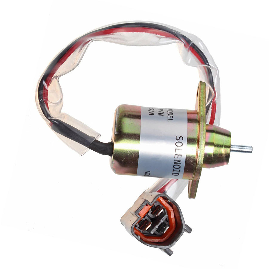 YNM119233-77932 stop solenoid for Hitachi ZX33U-3 ZX35U-2 ZX35U-3 ZX38U-3 ZX40U-2 ZX40U-3 ZX48U-3 - image 3