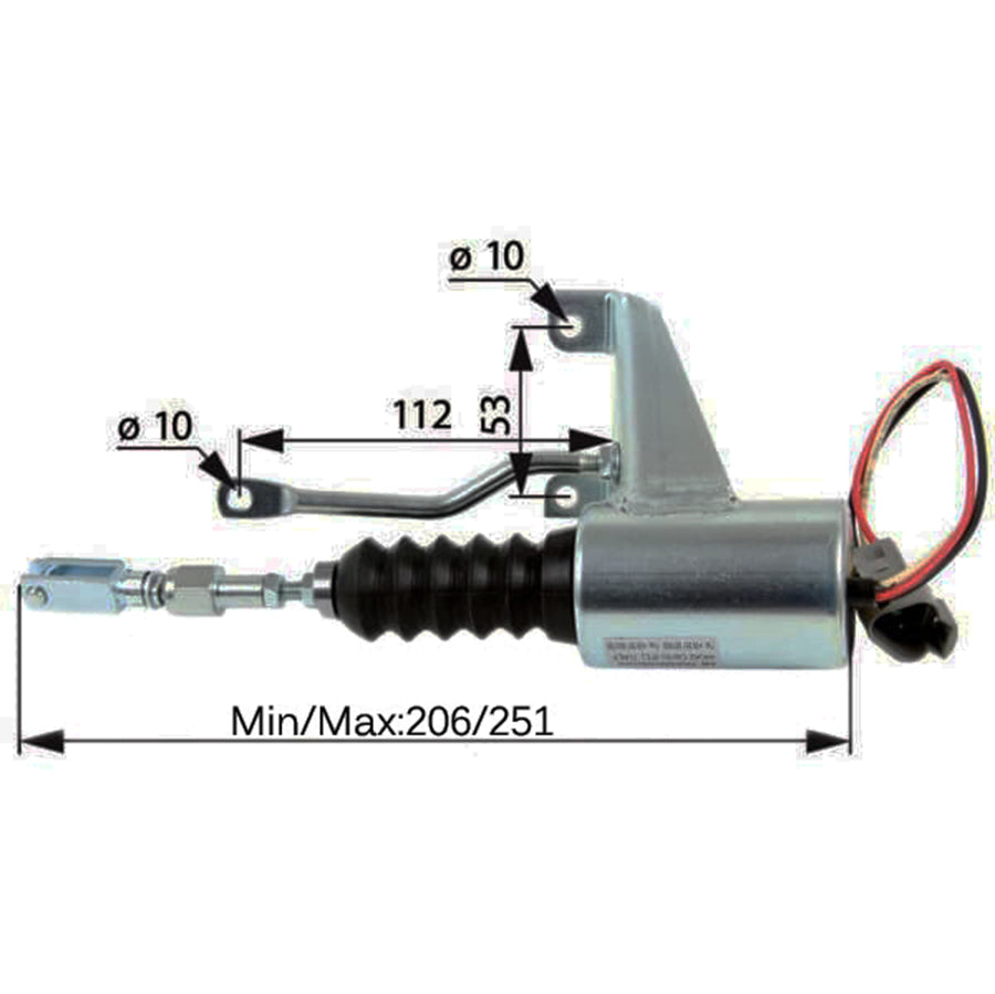 12V switch solenoid 140271023 for Case IH Tractor C55 C64 C70 CS68 CS75 CS78 CS86 CS94